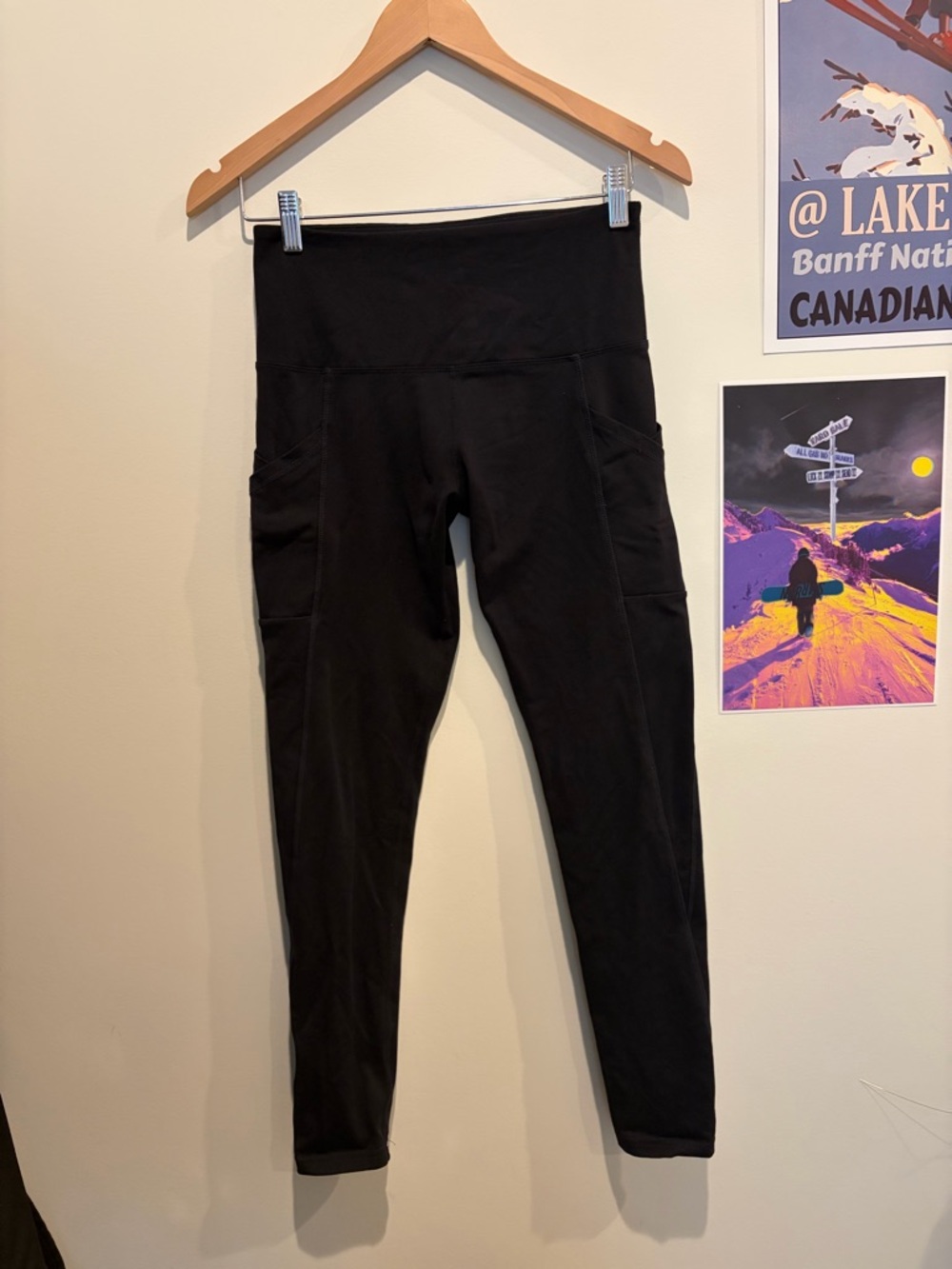 Tuff Athletics Black Performance Leggings